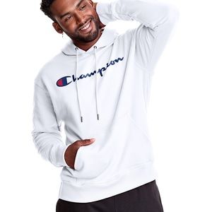 POWERBLEND HOODIE, SCRIPT LOGO